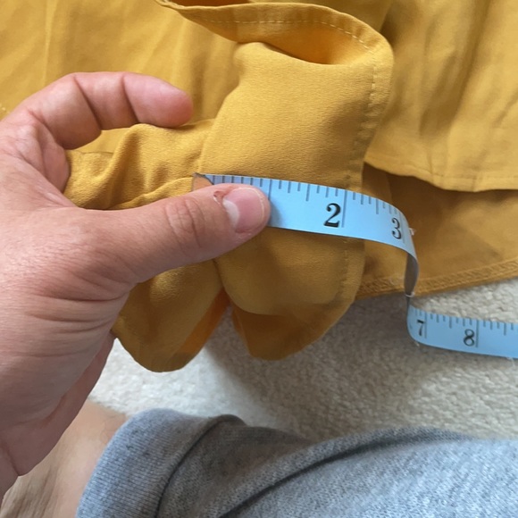 NWT Golden Romper with Wrap front detailing - Picture 7 of 12